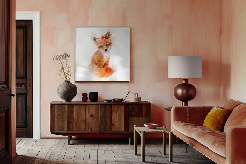Baby Fox Poster